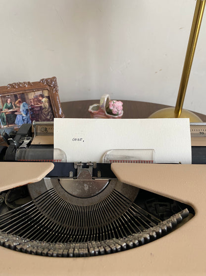Typewritten Letter